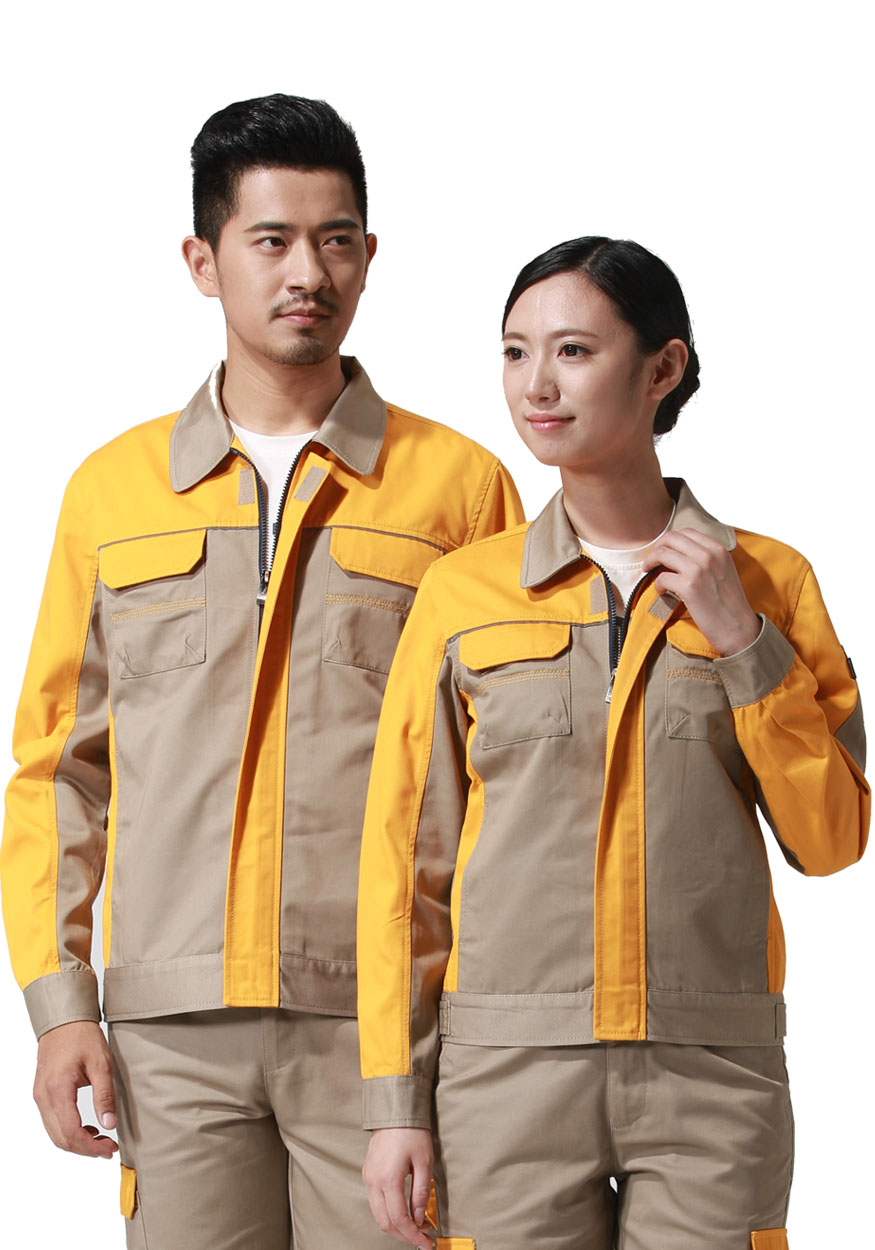 長(zhǎng)袖反光條工作服